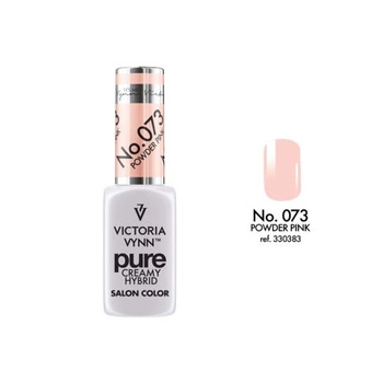 VICTORIA VYNN 073 Pure Creamy Hybrid Powder Pink krémový hybridní lak 8ml 