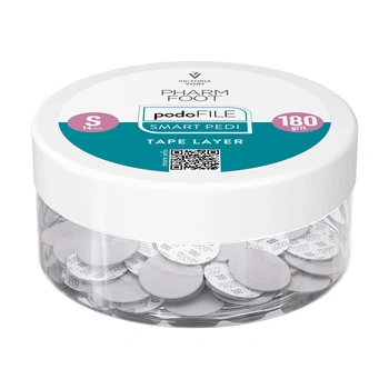 Pharm Foot Podo File Tape Layer 180 S Replacement Abrasive Pads for Podo Disc 50 pcs. - Bocal
