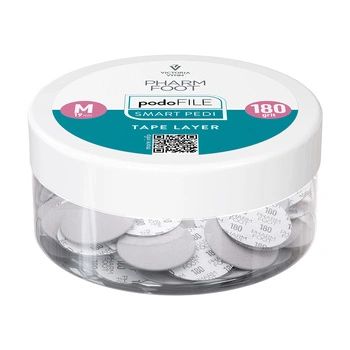Pharm Foot Podo File Tape Layer 180 M Replacement Abrasive Pads for Podo Disc 50 pcs. - Bocal