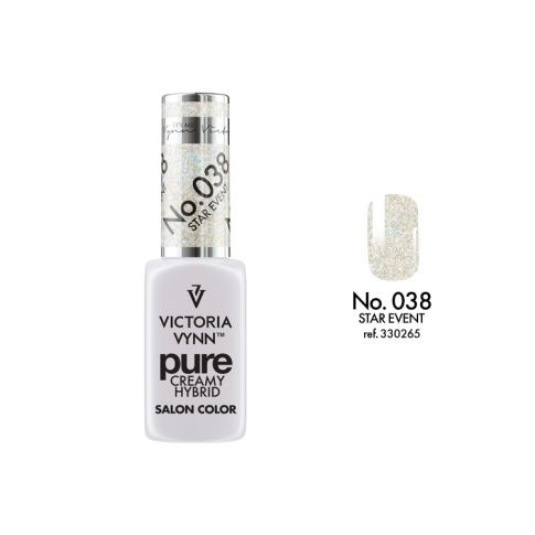 VICTORIA VYNN 038 Pure Creamy Hybrid Star Event Cream Hybrid Lacquer 8ml