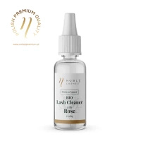 Noble Lashes Bio Wimpernreiniger mit Rose Wimpernentfetter 10 ml