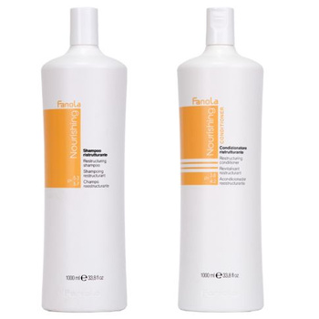 Fanola Zestaw Nourishing Szampon 1000 ml + Odżywka 1000 ml