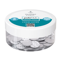 Pharm Foot Podo File Foam Layer 100 S Replacement Abrasive Pads for Podo Disc 50 pcs. - Bocal