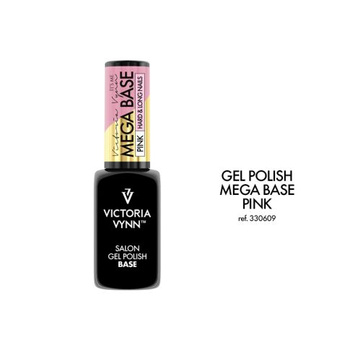 VICTORIA VYNN Gel Polish Mega Base Pink elastyczna wielofunkcyjna Baza hybrydowa 8ml