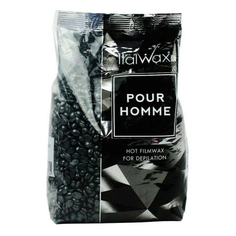 ItalWax Pour Homme Hard Wax in Granules for Stripless Hair Removal for Men 1 kg