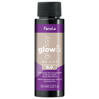 Fanola Glow & Glossy 6.0 Semi-permanent färg 60 ml