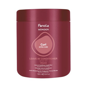 Fanola Wonder Curl Balsam hidratant fără clăbucire pentru păr creț și ondulat 1000 ml