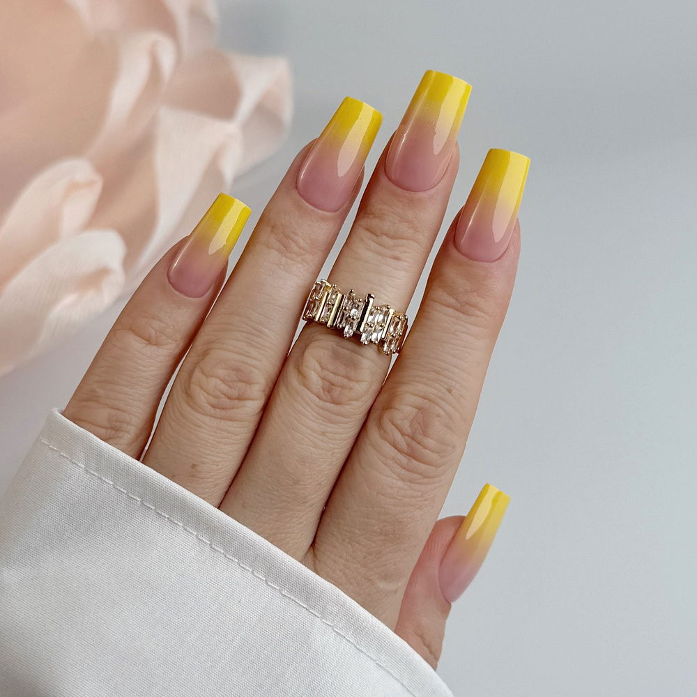 Clavier Gel 3 en 1 Baby Boomer Ombre Art Stamps R06 Lemon 3 g