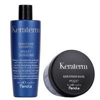 Fanola Kit Keraterm Șampon 300 ml + Mască 300 ml