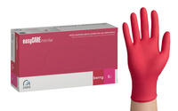 Zarys Easy Care Raspberry Nitrile Gloves S 100 pcs.