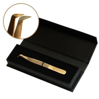 Noble Lashes Noble Gold PRO 2 Eyelash Extension Tweezers