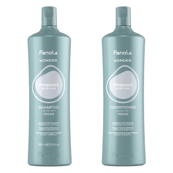 Fanola Šampón Wonder Frequent Daily Care 1000 ml + kondicionér 1000 ml