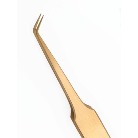 SECRET LASHES GOLD SL-03 Pinzeta typu L + pouzdro 