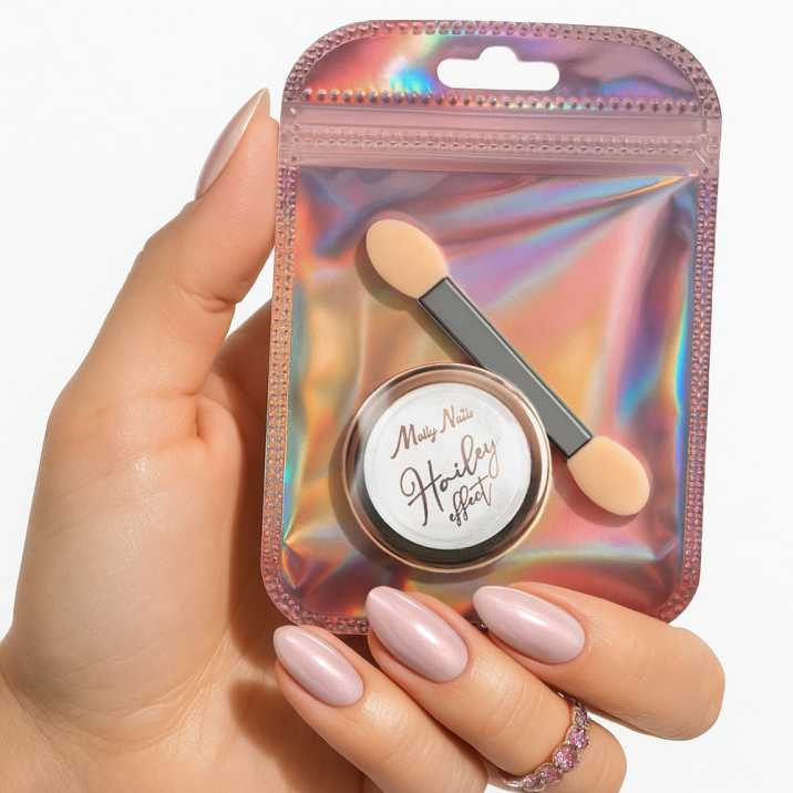 Molly Nails Hailey Effect lak na nehty s loutkou 1g