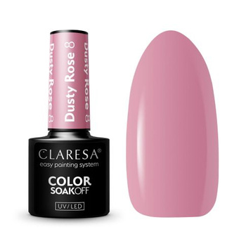 Claresa Lac hibrid Dusty Rose 8 5g