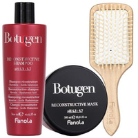 Fanola Set Botugen Șampon 300 ml + Mască 300 ml + Perie