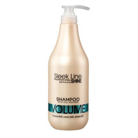 Șampon STAPIZ SLEEK LINE cu mătase VOLUME 1000ml