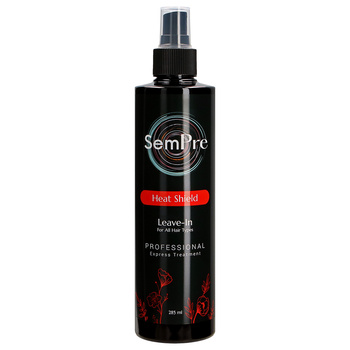 Sempre Spray sans rinçage Heat Shield - Spray capillaire protecteur contre la chaleur 285 ml