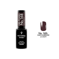 VICTORIA VYNN168 Gel Polish Color Subtle Aubergine Hybrid Varnish 8ml