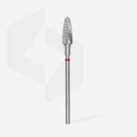 Stalex gesinterde carbide kegelrondfrees rood 5mm/13mm