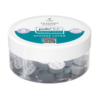 Pharm Foot Podo File Sponge Layer 240 S Replacement Abrasive Pads for Podo Disc 25 pcs. - Bocal
