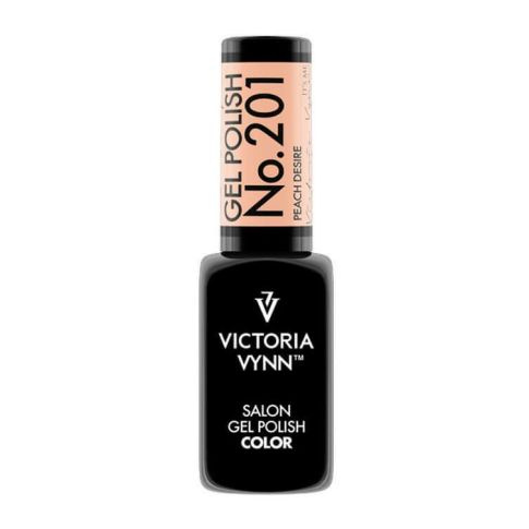 VICTORIA VYNN 201 Gel Polish Color Peach Desire Hybrid Varnish 8ml