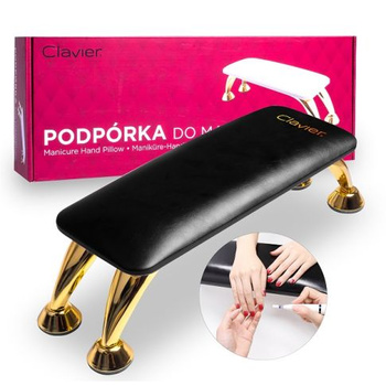 Clavier Podpórka Do Manicure / Podstawka Pod Dłonie Czarna
