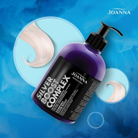 Joanna Șampon pentru îmbunătățirea culorii argintii Professional Silver Boost Complex 500 ml