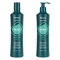 Fanola Sada Wonder No Red Neutralizující šampon pro červené tóny 350 ml + maska 350 ml