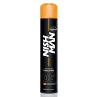 Nishman 05 Haarspray Ultra Sterk Houdbaar Haarspray 400 ml