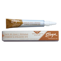 Thuya Color marrón claro para cejas y pestañas con queratina de argán