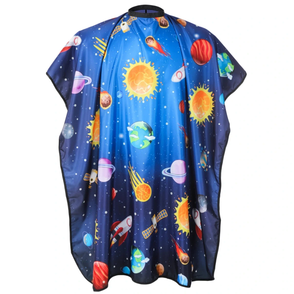 Poniks Friseurumhang für Kinder - Space Adventure 135 x 100 cm