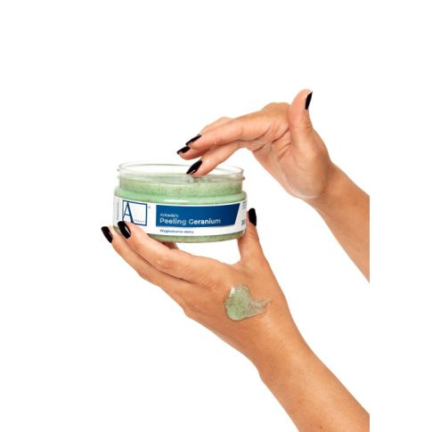 Arkada Geranium Antifungální cukrový peeling 300g 