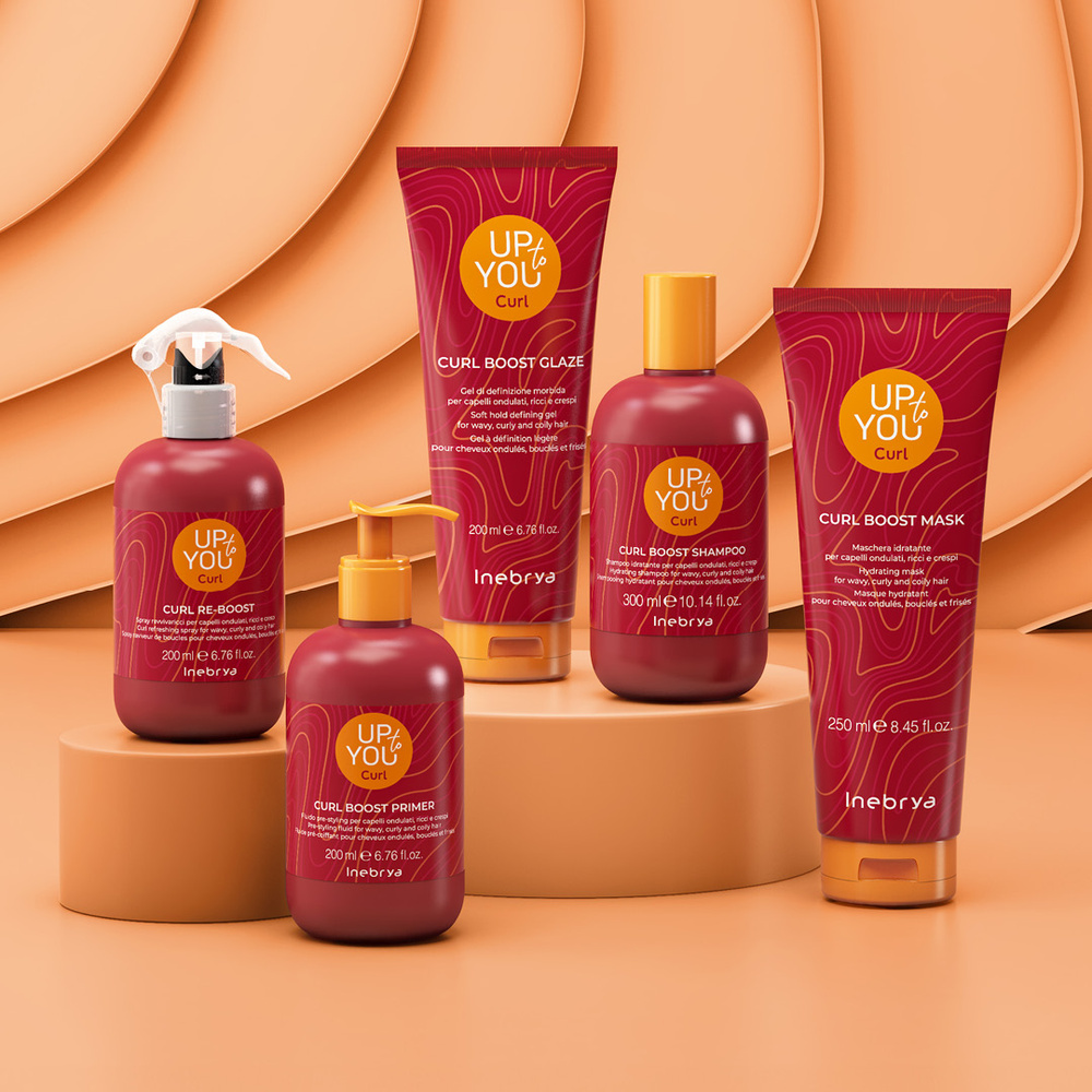Inebrya Up To You Curl Boost Moisturizing Shampoo For Curly Hair 300 ml