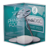 Pharm Foot Podo Disc Rozm. M 20 mm Metal Disc for Podiatric and Cosmetic Pedicure