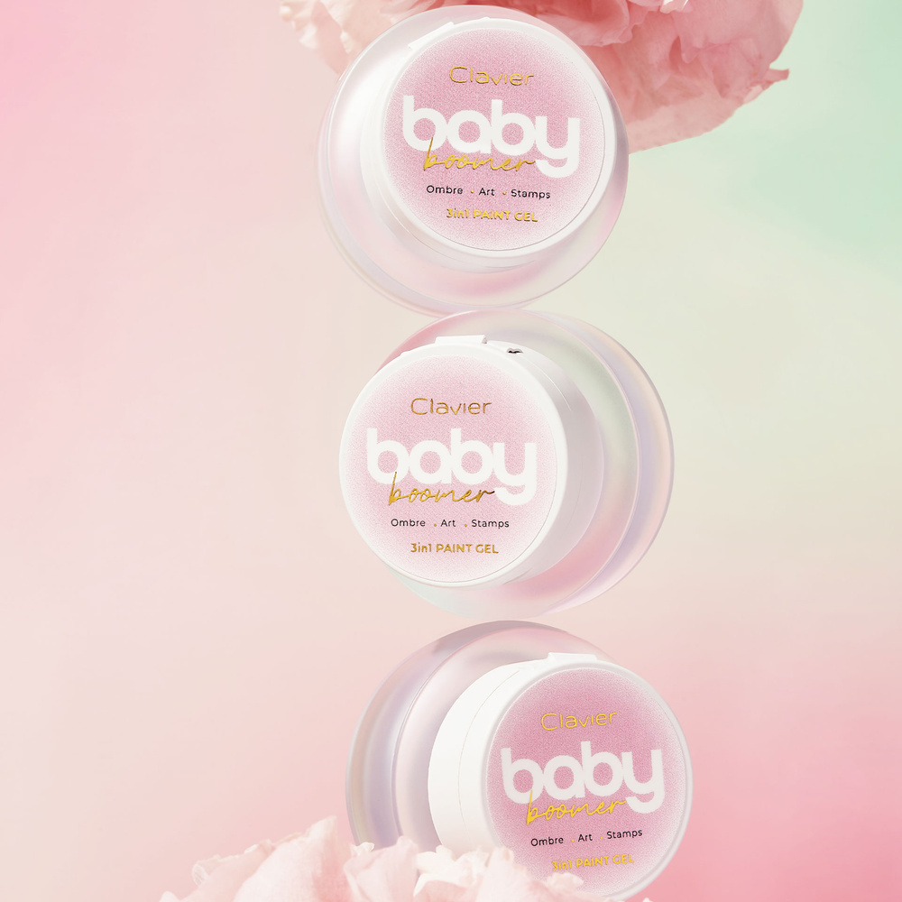 Clavier Baby Boomer B01 Bloom Gel décoratif 3in1 3g