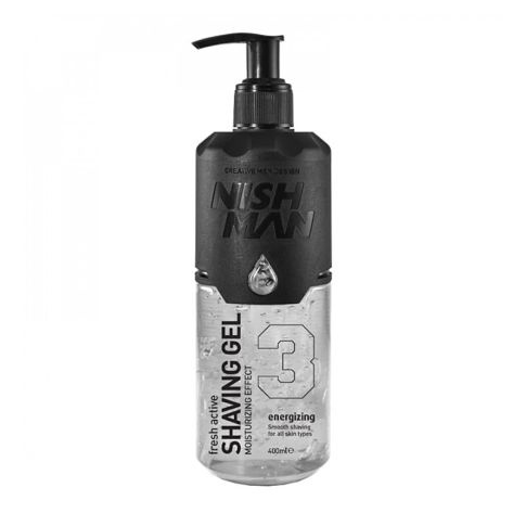 Nishman Gel na holení 3 Easy Shave 400 ml
