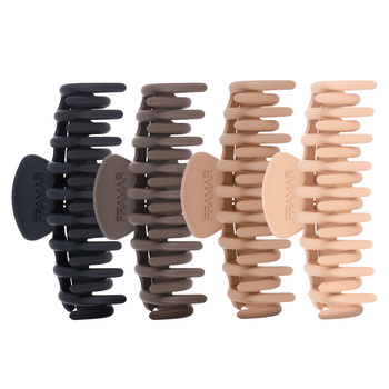 Framar Duże Klamry Do Włosów Nude 4 szt.