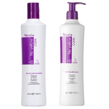 Fanola Súprava No Yellow Šampón 350 ml + Maska 350 ml