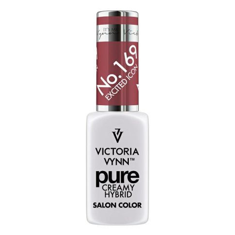 VICTORIA VYNN 169 Pure Creamy Hybrid Excited Icon cream Hybrid Lacquer 8ml