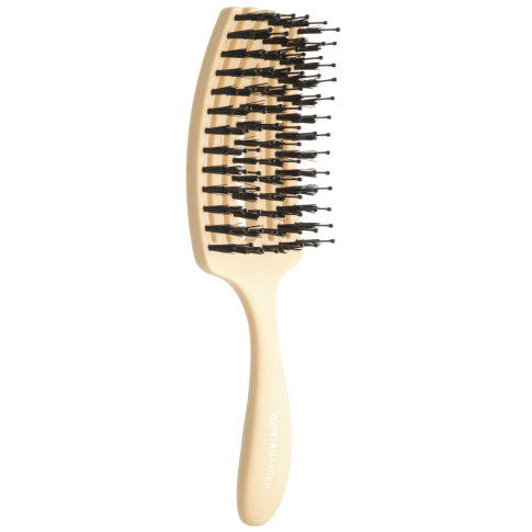 Olivia Garden Fingerbrush Care Mini Kids Gelbe Haarbürste