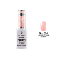 VICTORIA VYNN 004 Pure Creamy Hybrid Mitternachtsperle cremefarbener Hybrid-Lack 8ml