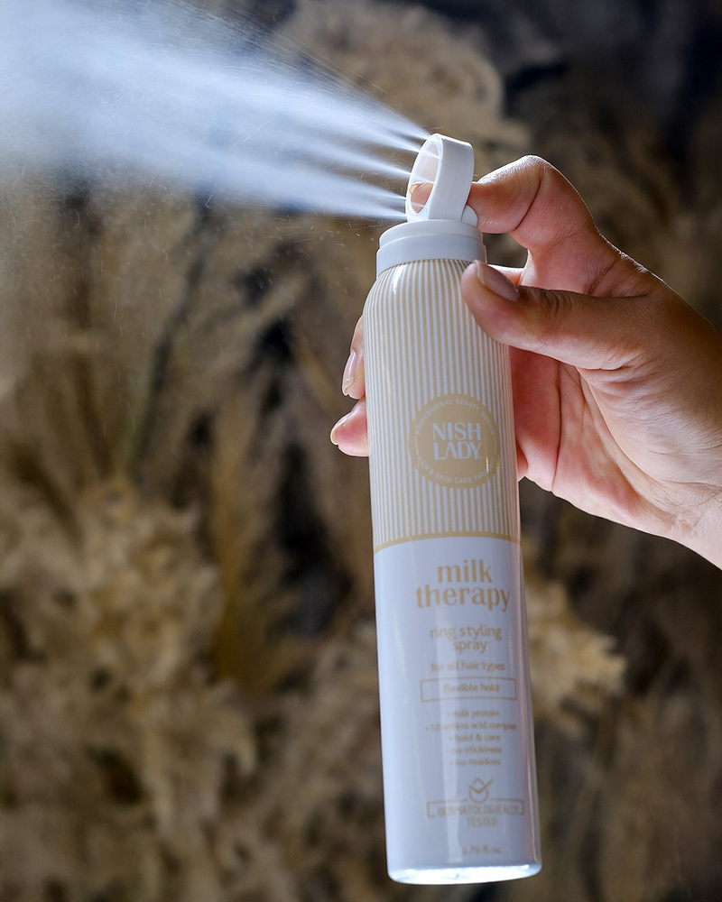 Nishlady Milk Therapy Spray de peinado 200 ml