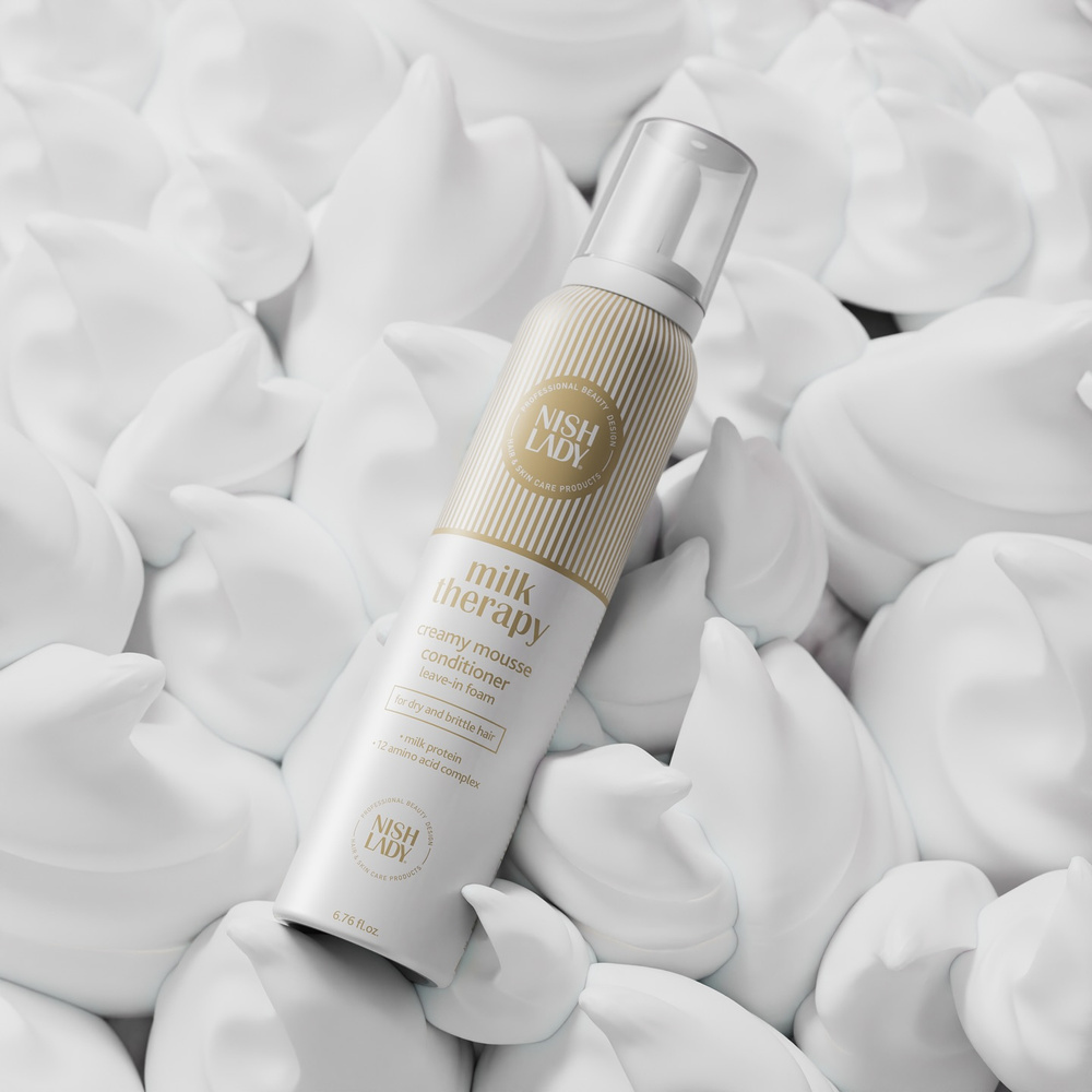 Nishlady Milk Therapy Mousse Conditionneur 200 ml