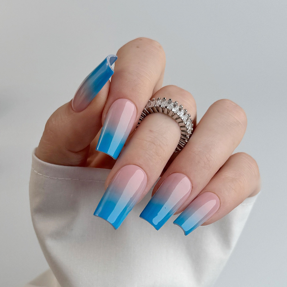 Clavier Baby Boomer Paint Gel 3 en 1 Ombre Art Stamps R10 Blueberry 3 g