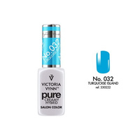 VICTORIA VYNN 032 Pure Creamy Hybrid Turquoise Island kermahybridilakka 8ml