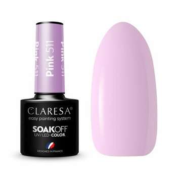 Claresa Barniz Híbrido Rosa 511 5g