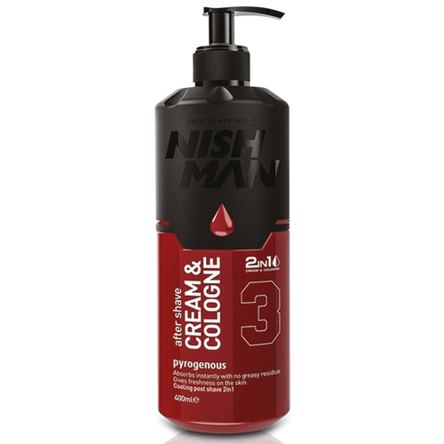 Nishman Aftershavecrème Cologne 03 Pyrogene Aftershavecrème 400 ml