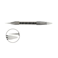 VICTORIA VYNN Brosse et sonde en silicone double face
