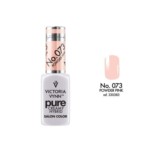 VICTORIA VYNN 073 Pure Creamy Hybrid Powder Pink Hybrid Lacquer 8ml